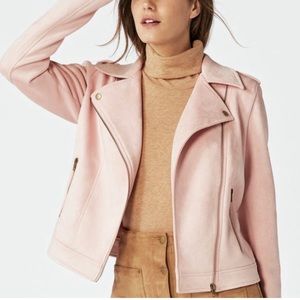 JustFab Faux Suede Jacket